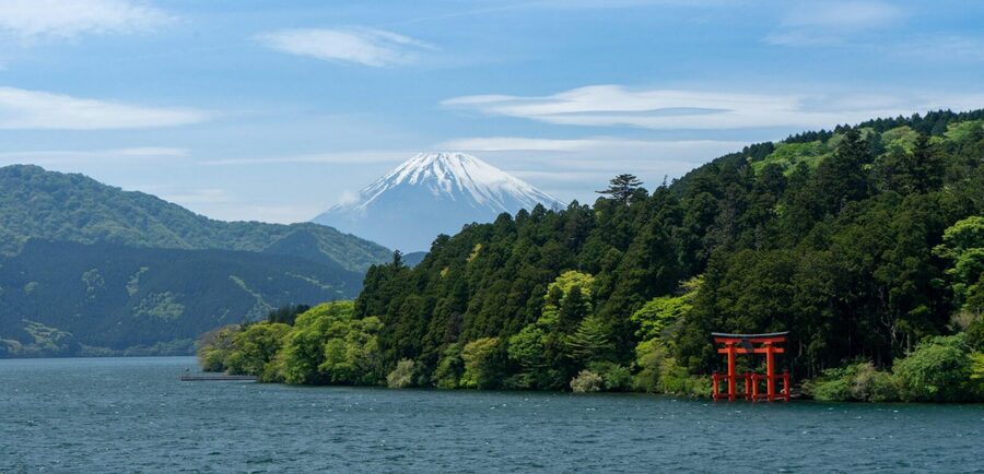 1-Day Mt Fuji and Hakone Sightseeing trip from Tokyo - Hakone Shrine: a calm cultural finish