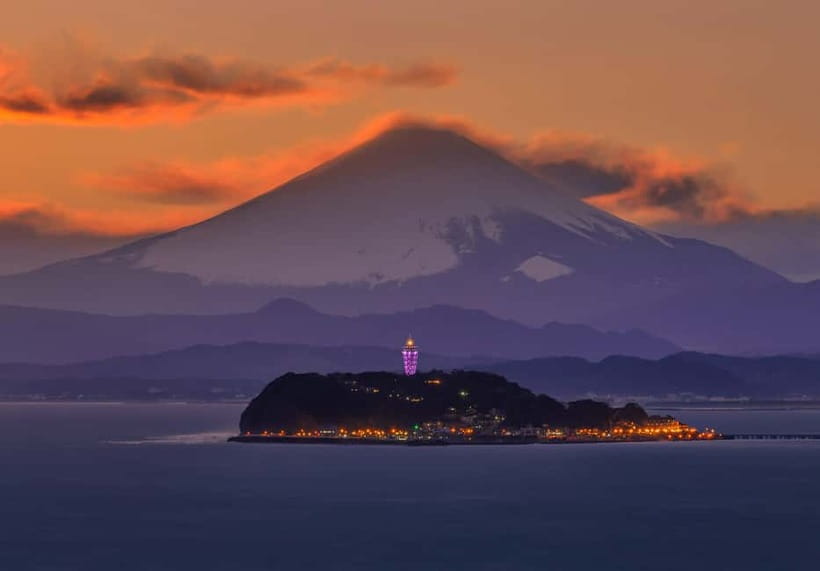1-Day trip: Kamakura City (Enoshima/Shonan/Beach) - The Shonan Coast and the Famous Anime View
