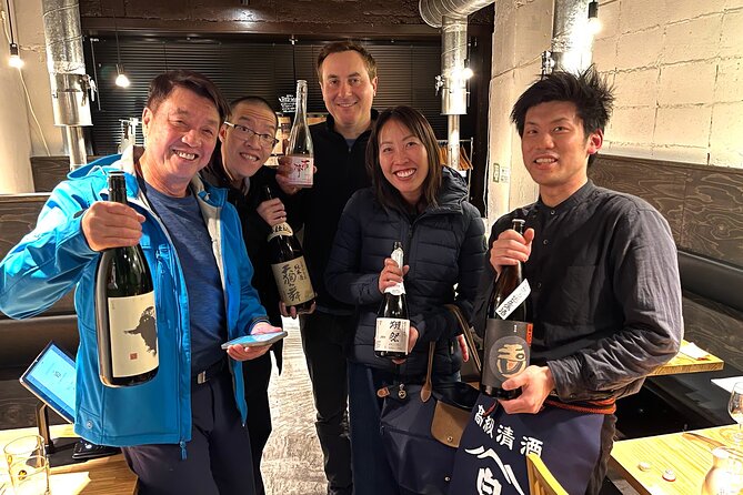 10 kinds Sake Tasting Experience in Tsukiji with local!! - Ten Sakes, One Small Table