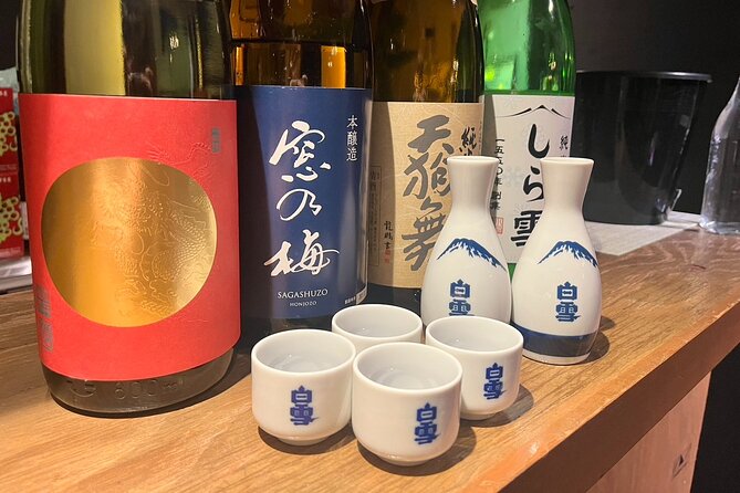 10 kinds Sake Tasting Experience in Tsukiji with local!! - Tasting From Lighter Samples to Higher Classifications