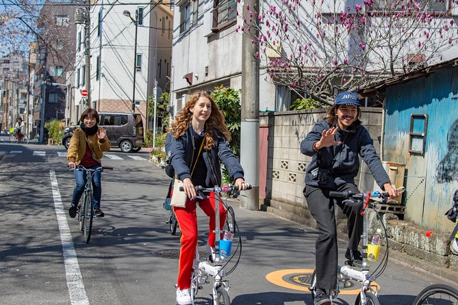 2.5 Hour-Guided Cycle Tour in the Central Tokyo - Watching candy take shape at Asakusa Amezaiku Ameshin