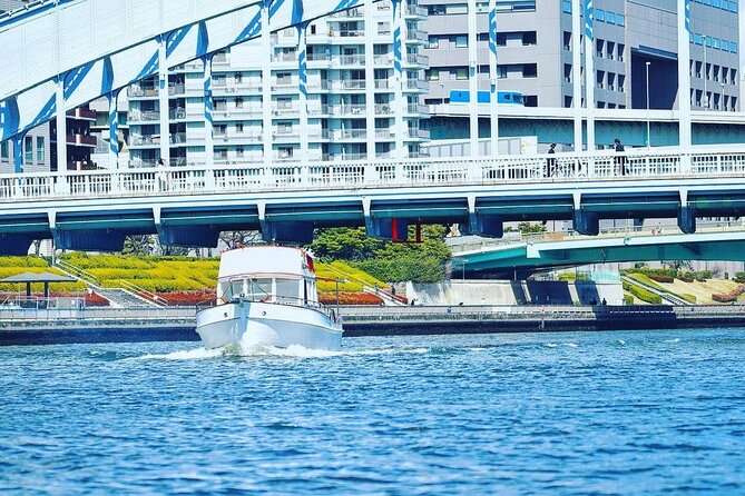 2 Hours Private Cruising Boat Tour;Tokyo Bay & River - Tokyo Skytree from the river