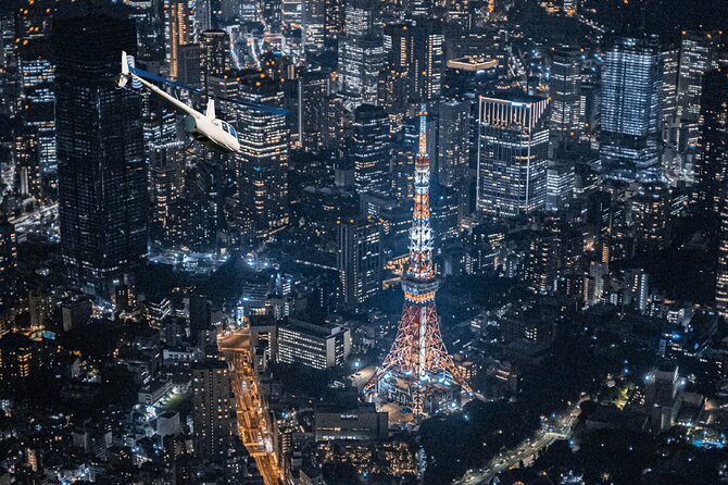 25-Min Downtown Helicopter Tour : Tokyo Skytree and Tokyo Tower - Shibuya, Odaiba, and the city between