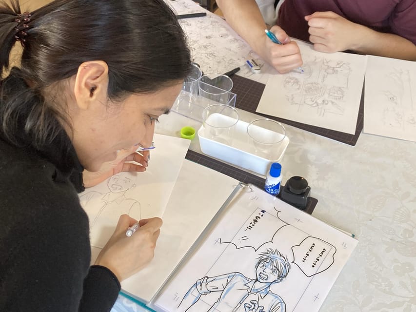 3-Hour Manga Drawing Workshop in Tokyo - Who will enjoy this most