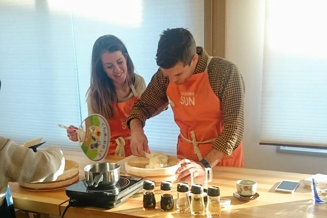 3-Hour Small-Group Sushi Making Class in Tokyo - Japanese ingredients before the sushi starts