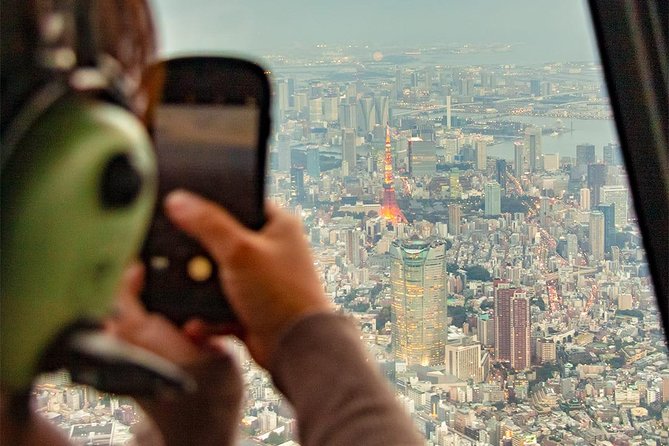 30-Min Tokyo Central Private Heli Tour– Asakusa, Skytree, Shibuya - Shibuya Crossing from the air