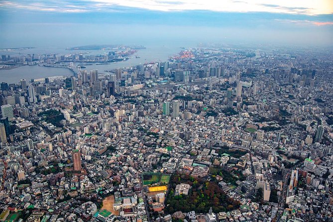30-Min Tokyo Central Private Heli Tour– Asakusa, Skytree, Shibuya - Asakusa and Tokyo Skytree from above