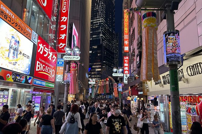 4 Hours Shibuya - Shinjuku Night Tour - Starting at Hachiko, then facing Shibuya Crossing