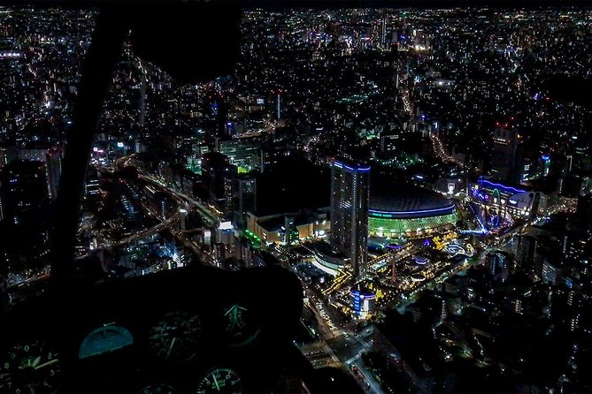 【50 mins】 City lights HelicopterTour: Tokyo and Yokohama plan - Shinjuku and Tokyo’s endless spread of lights