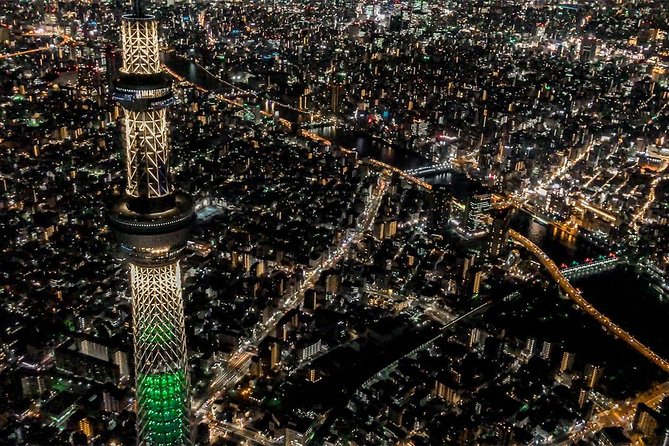 【50 mins】 City lights HelicopterTour: Tokyo and Yokohama plan - Continuing toward Yokohama Harbour
