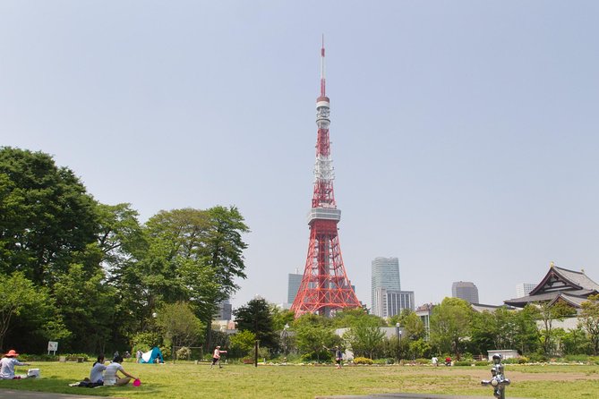 8-hour Tokyo tour by qualified tour guide using public transport - Hama Rikyu connects garden design with the bay