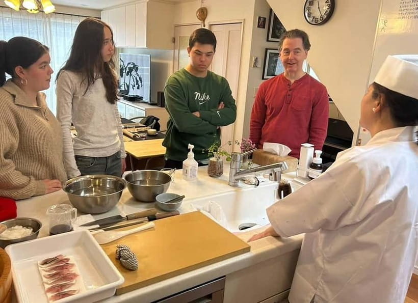 AKEMI's SUSHiKiTCHEN: A fun sushi cooking lesson in Tokyo - Entering Akemi’s Tokyo kitchen