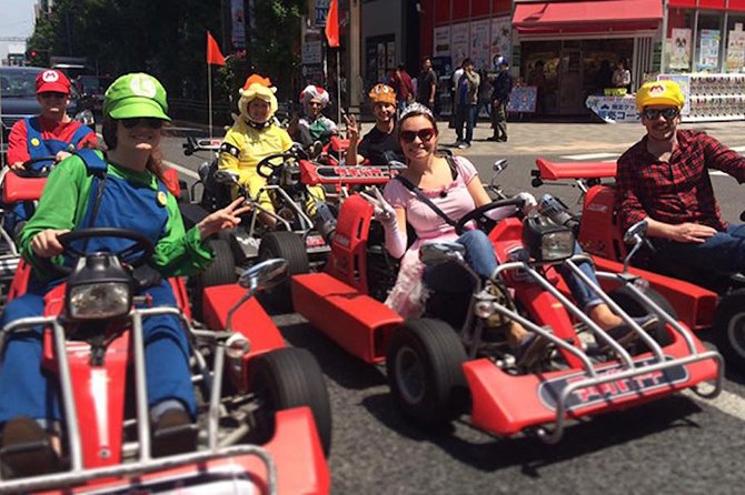 Akihabara: Go-Kart Experience with Local Guide in Tokyo - Akihabara’s neon streets from a driver’s seat
