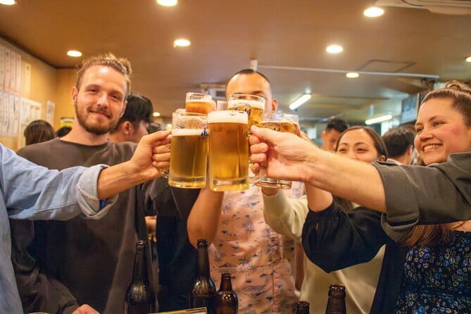 All-You-Can-Drink Bar Hopping Tour in Ueno - What the $98.53 price really buys you