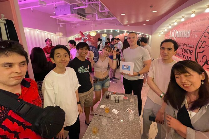 AllWeCanDrink "Can Come Alone" Shibuya Friending Party Experience - The 9:45 pm photo and the 10:00 pm finish