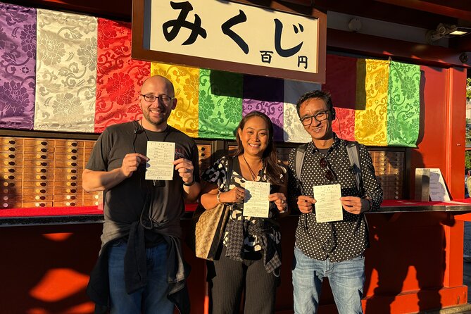 Asakusa: 2-hour history exploration - Walking Nakamise with a snack in hand