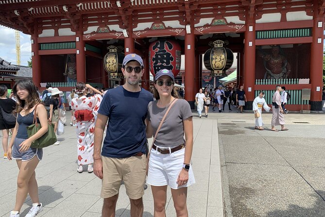 Asakusa: 2-hour history exploration - Seeing the whole route from the eighth floor