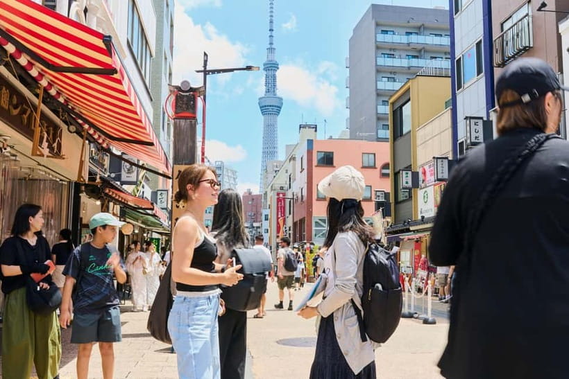 Asakusa: 2-Hour History Walking Tour & Local Food Tasting - Samurai and ninja goods with a playful side