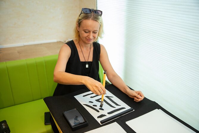 Asakusa Calligraphy Workshop Craft Your Own Art in Tokyo - Choosing Characters and Making Your Own Artwork