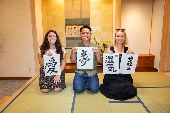 Asakusa Calligraphy Workshop Craft Your Own Art in Tokyo - A Small Class With a Human Touch