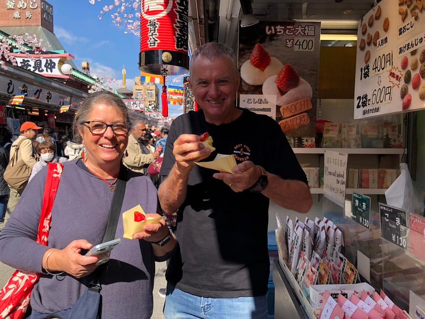 Asakusa Historical And Cultural Food Tour With A local Guide - What $180 buys you