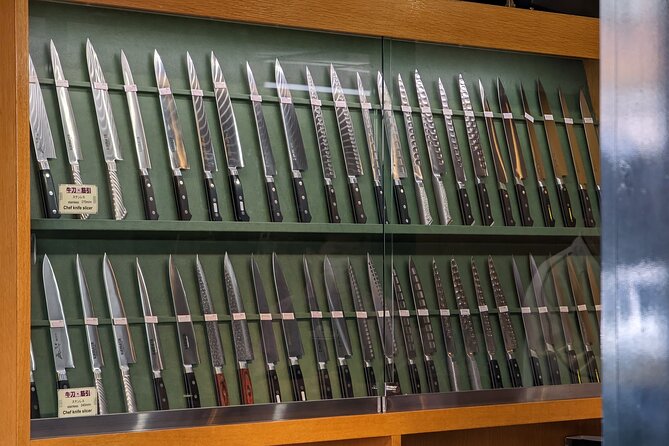 Asakusa: Japanese kitchen knife store visits after history tour - Denboin Garden and the old entertainment quarter