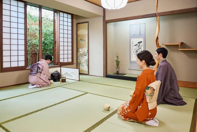 Asakusa: Kimono Tea Ceremony with Matcha and Sweet - Watching the Matcha Preparation
