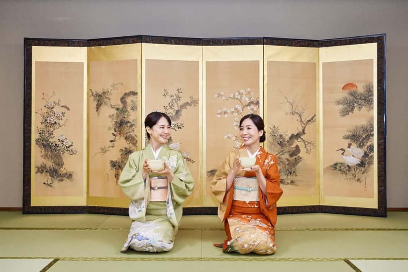 Asakusa: Kimono Tea Ceremony with Matcha and Sweet - Photo Time in Kimono