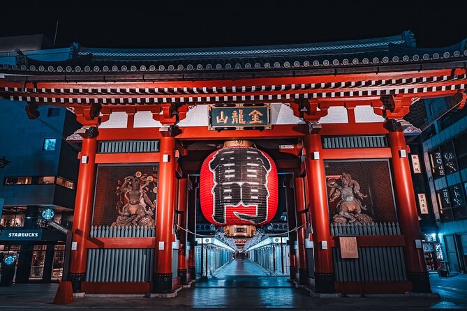 Asakusa Night Evening Walking Tour with English-Speaking Guide - Key points at a glance