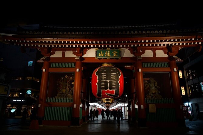Asakusa Night Evening Walking Tour with English-Speaking Guide - Hanayashikidori and a different side of Asakusa