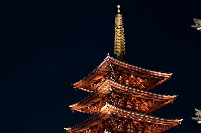 Asakusa Night Evening Walking Tour with English-Speaking Guide - Finishing on Hoppy Street before dinner
