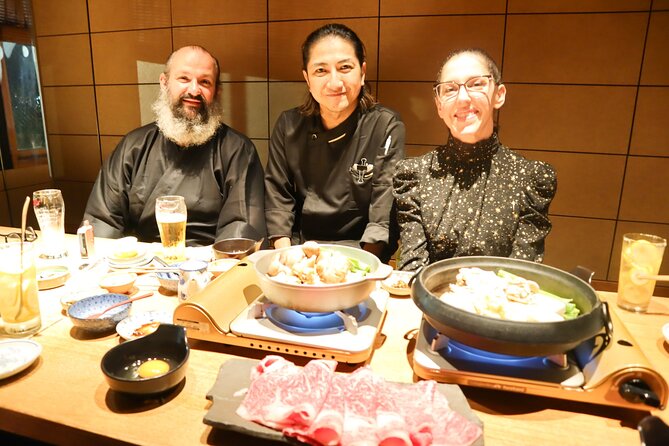 Authentic Sukiyaki Dinner and Life in Shibuya and Nakameguro - Key points at a glance