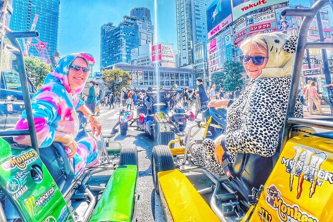 Best Go Kart Experience in Shibuya Crossing with Iconic Photos - Choosing a costume and getting ready to drive