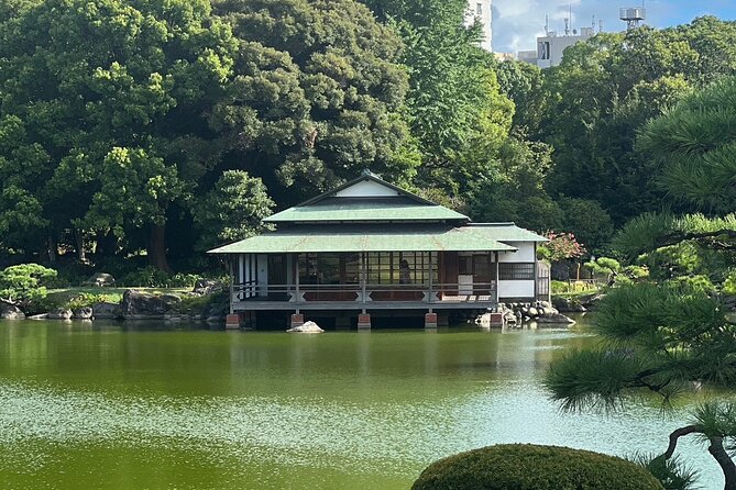 Best of Downtown Tokyo: Nature, Coffee, & Japanese Sweets Tasting - Kiyosumi Gardens: one hour among ponds and stone paths