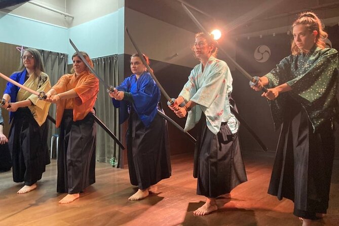 Best Samurai Experience in Tokyo - From practice to a choreographed sword fight