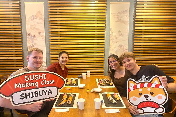 Best Sushi Making Class in Tokyo: Sushi Making Class Shibuya - Shaping traditional nigiri sushi