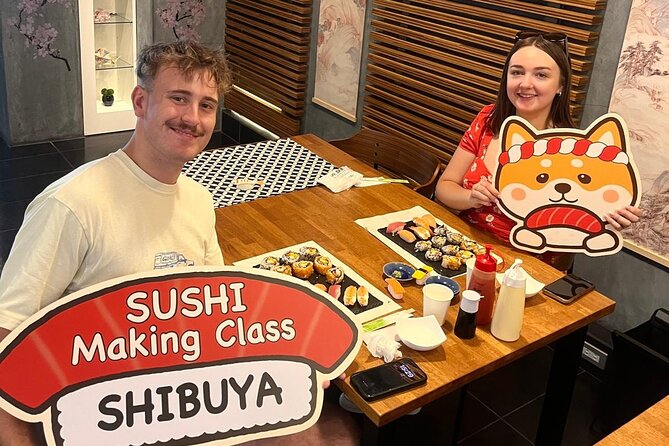 Best Sushi Making Class in Tokyo: Sushi Making Class Shibuya - Is $31.63 a fair price?