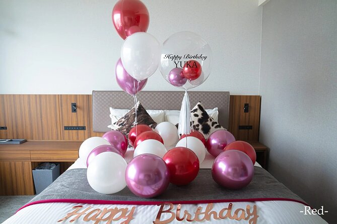 Birthday celebration surprise with balloon decoration! - Choosing between delivery and Shinbashi pickup