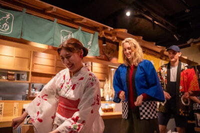 Bon Dance IZAKAYA in Shinjuku, Tokyo