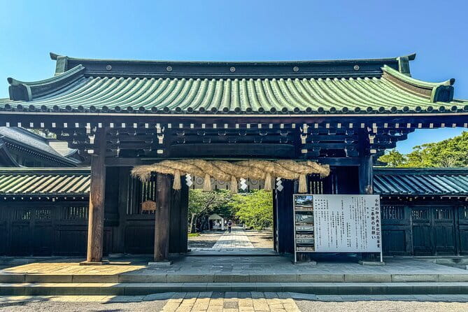 Bullet Train Experience & Mishima Shrine Private Tour from Tokyo - Mishima Taisha Shrine and 1,300 years of tradition