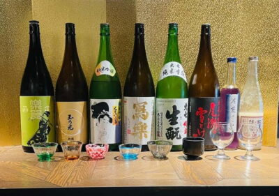 Casual Japanese sake tasting and snack experience, Kabukicho
