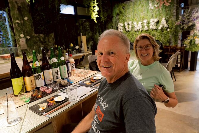 Cherry blossom & Japanese Sake Tasting in Shinjuku - What the one-hour timing means
