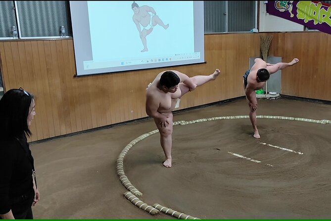 Complete Sumo Experience in Tokyo - Audience participation is part of the bargain