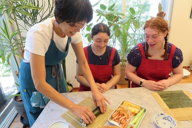 Cook Favorite Japanese Dishes with a Tokyo Mom - Norimaki or onigiri, plus the rest of the meal