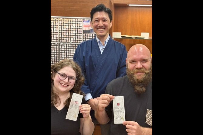 Create Your Own Japanese HANKO Name Seal in Tokyo - What you take home after 90 minutes