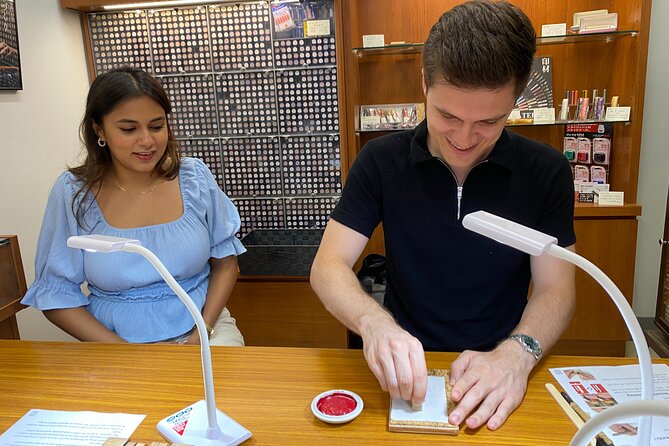 Create Your Own Japanese HANKO Name Seal in Tokyo - Who will enjoy this Hanko workshop most?