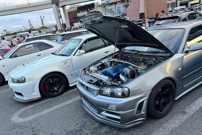 Daikoku Car meet & Tokyo Private JDM Night Tour in 700HP R34 GT-R - Possible vehicle changes and what to confirm