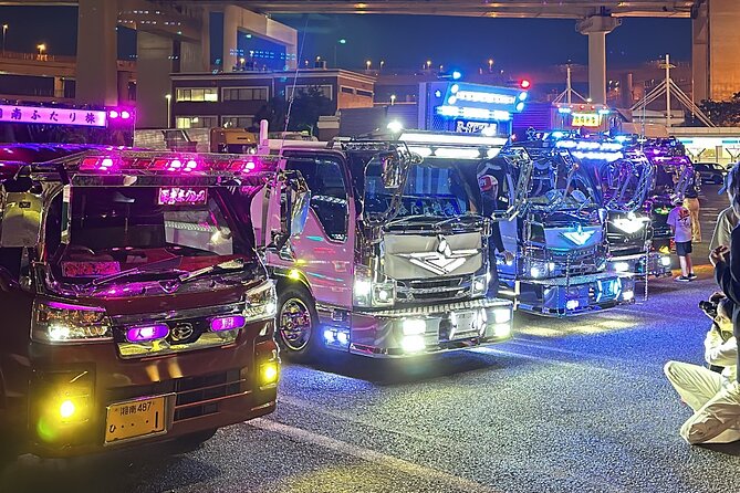 Daikoku JDM car meet experience in a GTR-R35 - Tokyo Tower and Rainbow Bridge photo stops