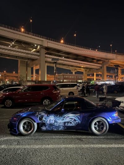 Daikoku Meet in a Subaru WRX