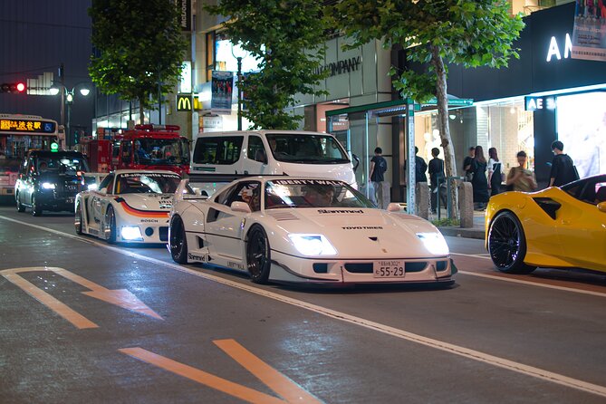Daikoku PA JDM Car Scene Tour in Tokyo Drift RX7 - What your hour at Daikoku PA is like